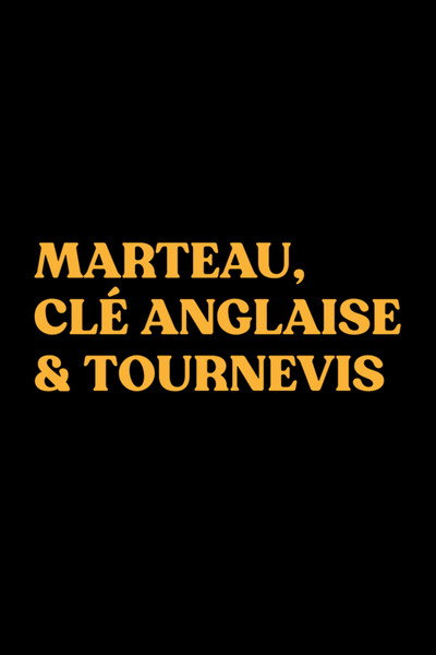 Póster de Marteau, clé anglaise & tournevis