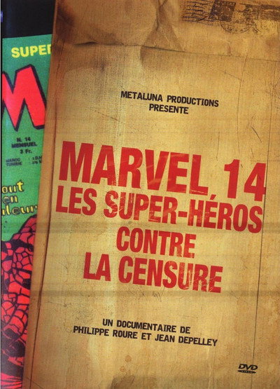 Póster de Marvel 14: Les super-héros contre la censure