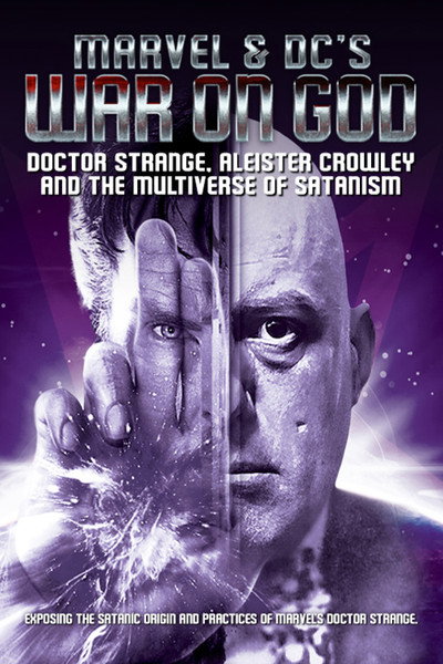 Póster de Marvel & DC's War on God: Doctor Strange, Aleister Crowley and the Multiverse of Satanism