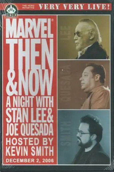 Póster de Marvel Then and Now: An Evening with Stan Lee and Joe Quesada