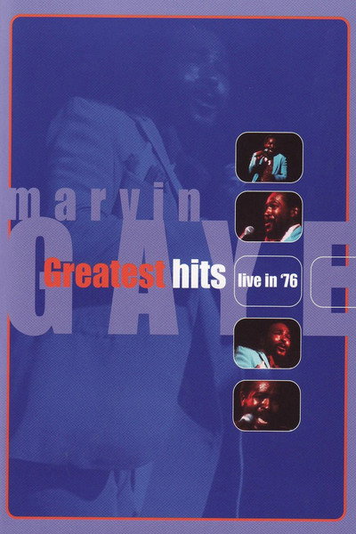 Póster de Marvin Gaye: Greatest Hits Live 76