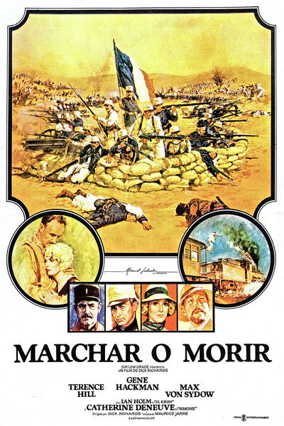 Póster de Marxar o morir