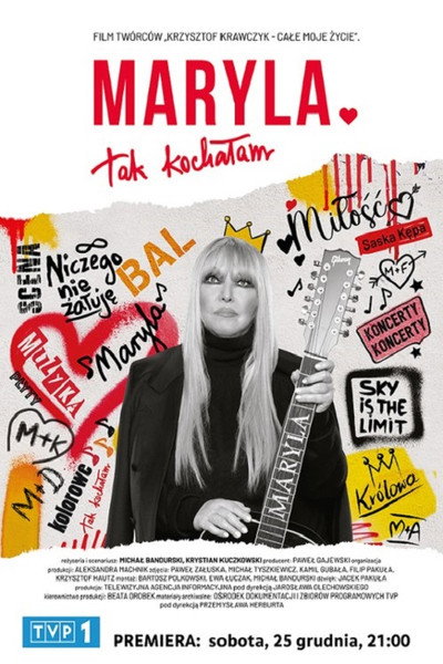 Póster de Maryla. Tak kochalam
