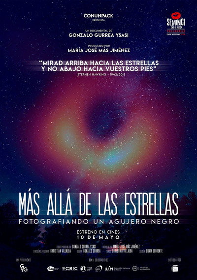 Póster de Más allá de las estrellas. Fotografiando un agujero negro