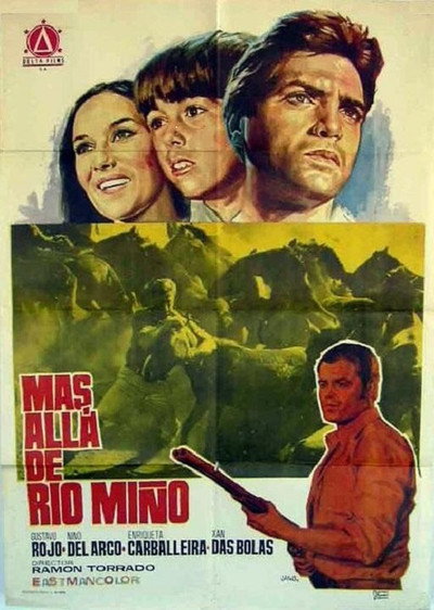 Póster de Más allá de río Miño