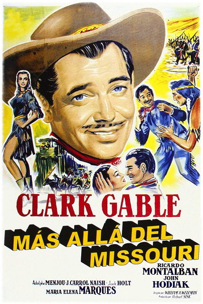 Póster de Más allá del Missouri