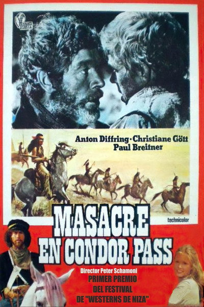 Póster de Masacre en Condor Pass