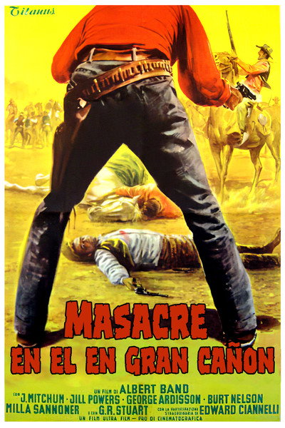 Póster de Masacre en el Gran Cañón