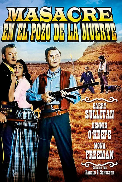 Póster de Masacre en el pozo de la muerte
