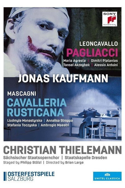 Póster de Mascagni: Cavalleria Rusticana/Leoncavallo: Pagliacci
