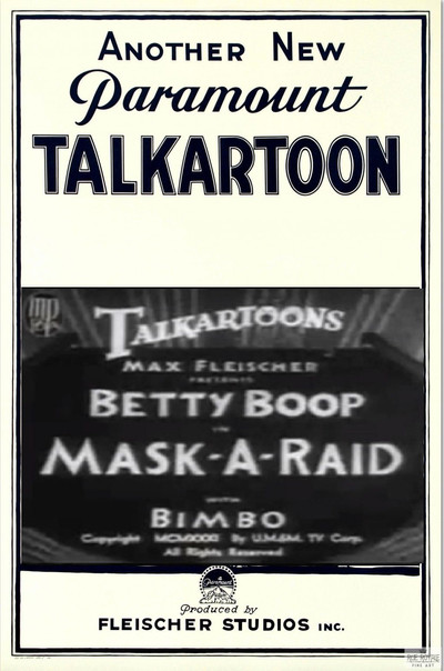 Póster de Mask-A-Raid