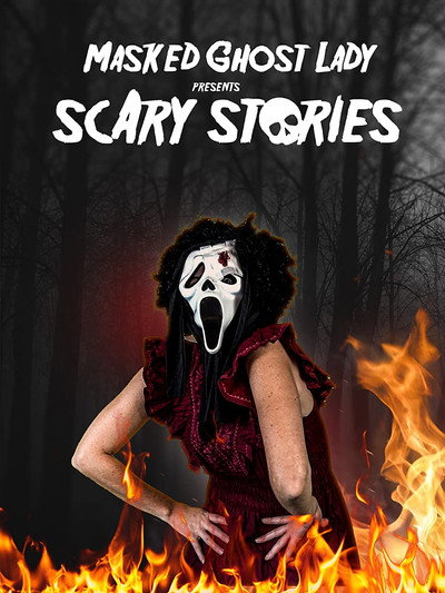 Póster de Masked Ghost Lady presents Scary Stories