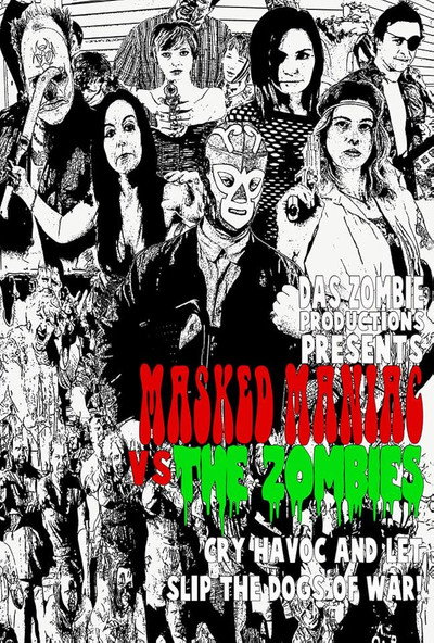 Póster de Masked Maniac Vs the Zombies