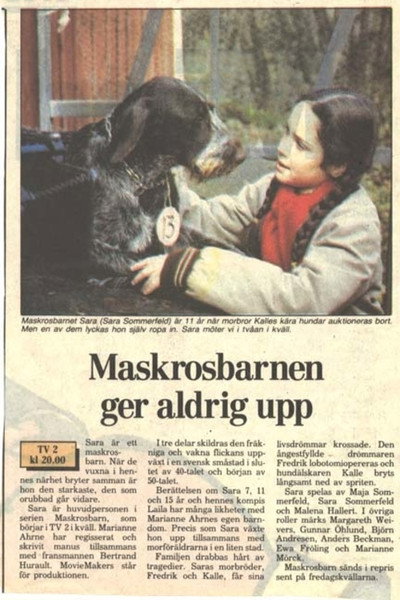 Póster de Maskrosbarn