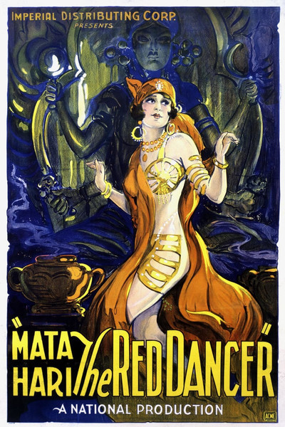 Póster de Mata-Hari (La bailarina espía)