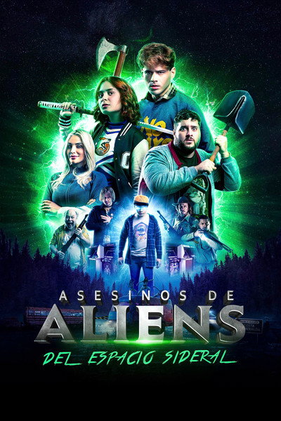 Póster de Matadores de Aliens do Espaço Sideral