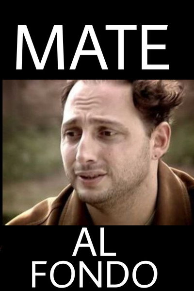 Póster de Mate al fondo