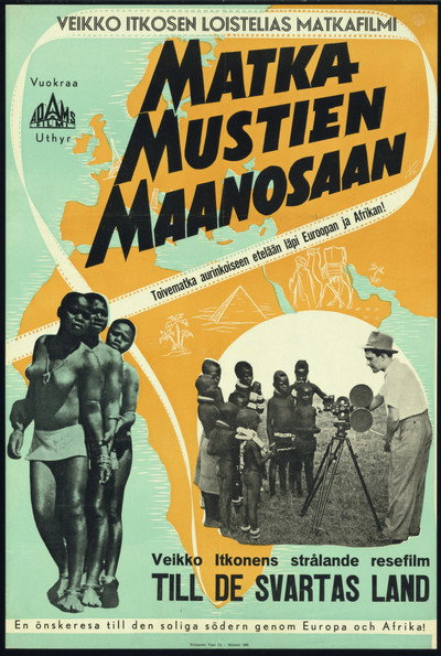 Póster de Matka mustien maanosaan