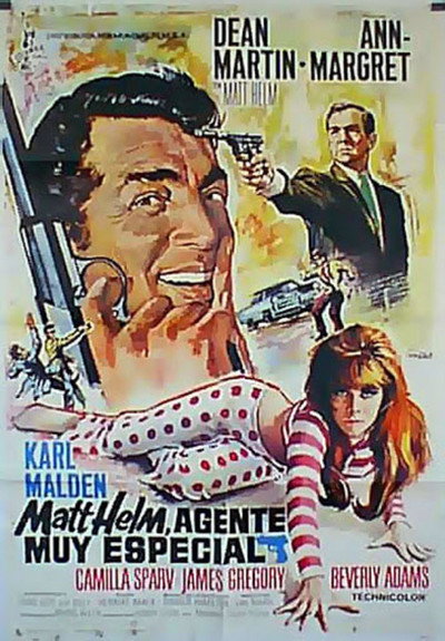 Póster de Matt Helm contra las asesinas