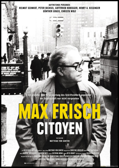 Póster de Max Frisch, citoyen