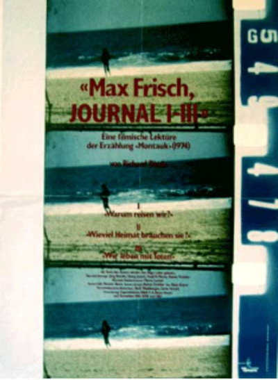 Póster de Max Frisch, Journal I-III