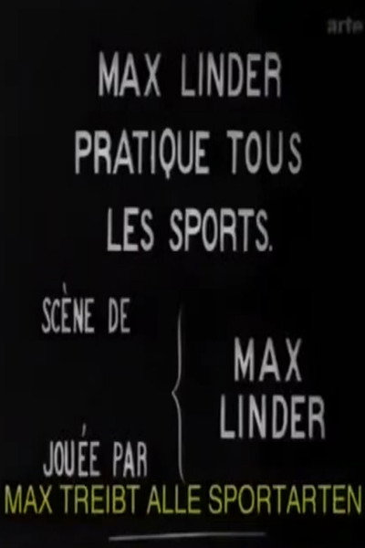 Póster de Max Linder Does All the Sports