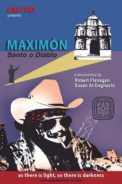 Póster de Maximón: santo o diablo
