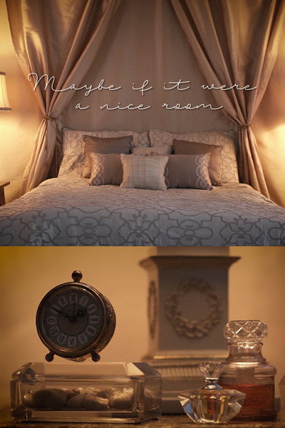 Póster de Maybe if it were a nice room