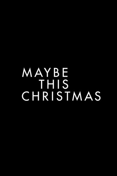 Póster de Maybe This Christmas