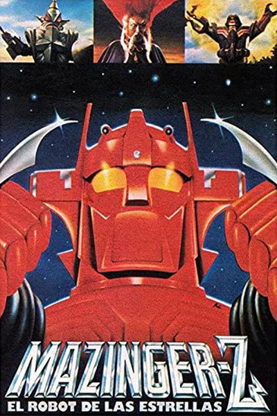 Póster de Mazinger-Z, el robot de las estrellas