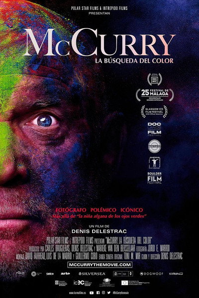 Póster de McCurry, La búsqueda del color