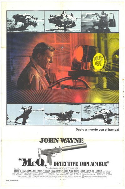 Póster de McQ detective implacable