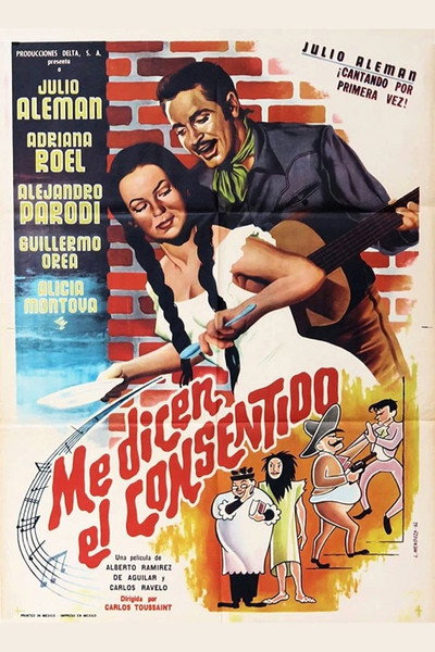 Póster de Me dicen el consentido