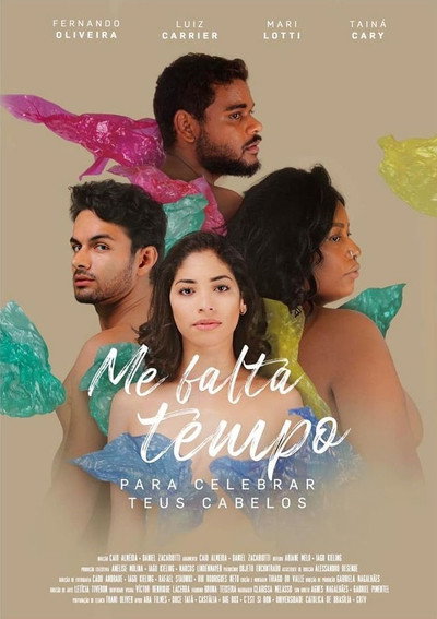 Póster de Me Falta Tempo para Celebrar Teus Cabelos