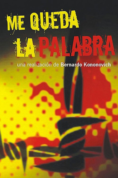 Póster de Me queda la palabra