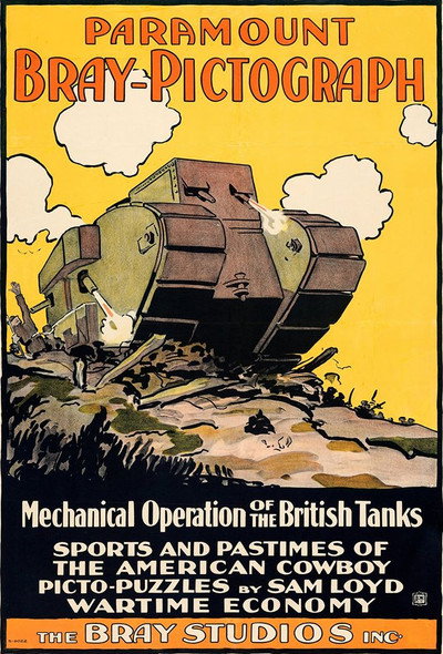 Póster de Mechanical Operation of British Tanks