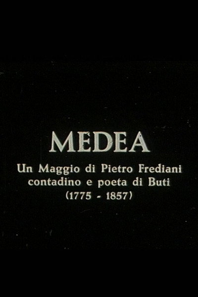 Póster de Medea, un maggio di Pietro Frediani
