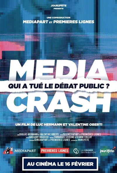 Póster de Media Crash - Qui a tué le débat public?