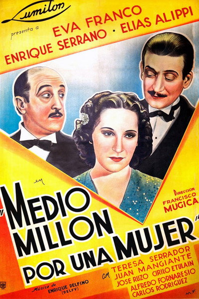 Póster de Medio millón por una mujer