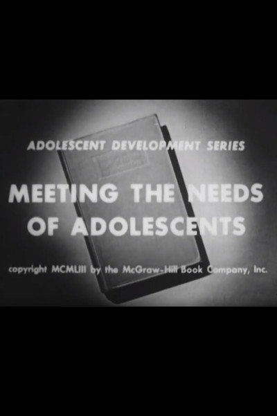 Póster de Meeting the Needs of Adolescents