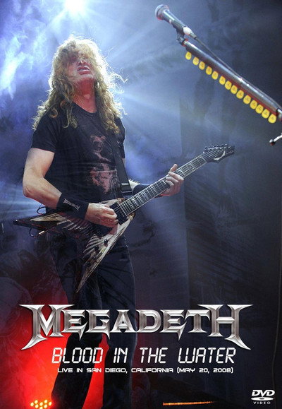 Póster de Megadeth Blood in the Water: Live in San Diego
