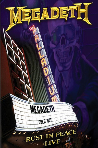 Póster de Megadeth: Rust in Peace Live