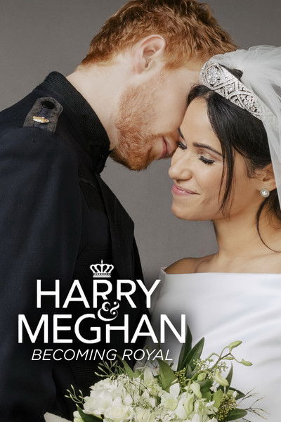 Póster de Meghan y Harry: Un enlace real