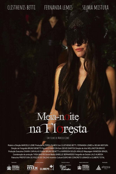 Póster de Meia-Noite na Floresta