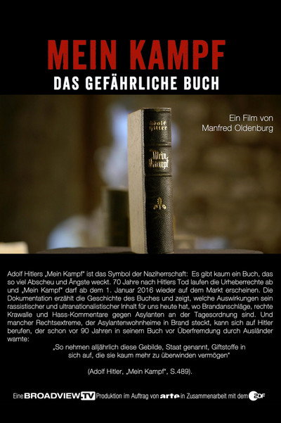 Póster de Mein Kampf, manifeste de la haine