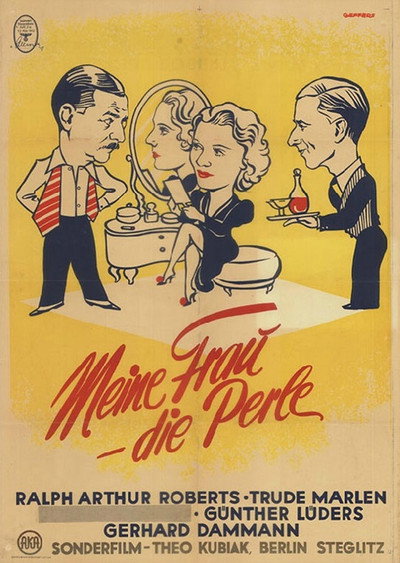Póster de Meine Frau, die Perle