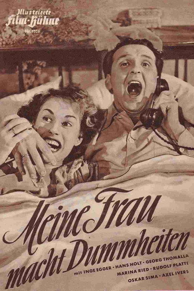 Póster de Meine Frau macht Dummheiten