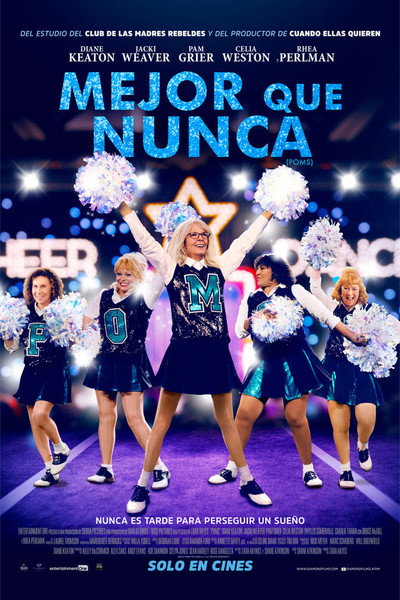 Póster de Mejor que nunca (Poms)