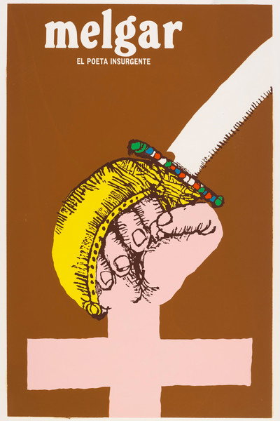 Póster de Melgar, poeta insurgente