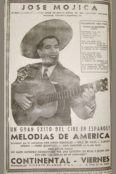 Póster de Melodies of America